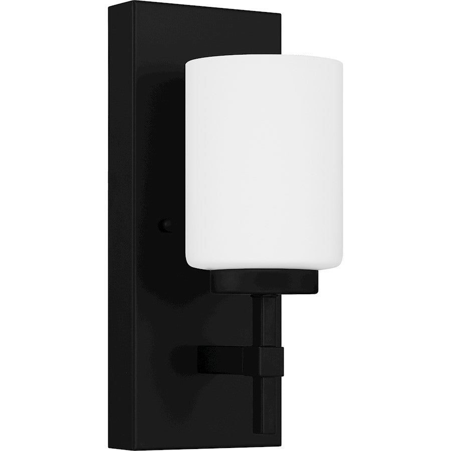 Wilburn 1 Light Wall Sconce, Opal Etched