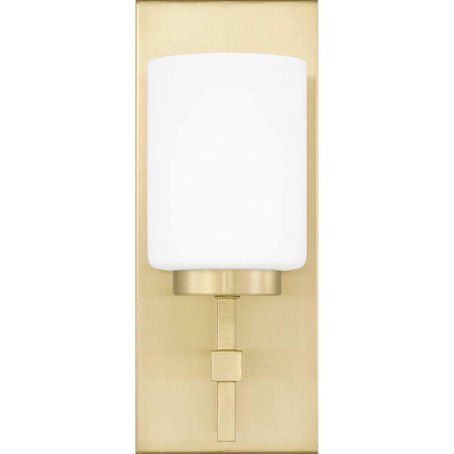 Wilburn 1 Light Wall Sconce, Opal Etched