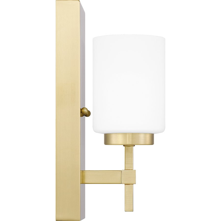Wilburn 1 Light Wall Sconce, Opal Etched