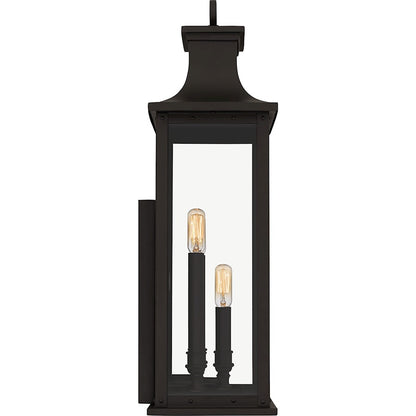 Abernathy 3 Light Outdoor Lantern, Old Bronze/Glass