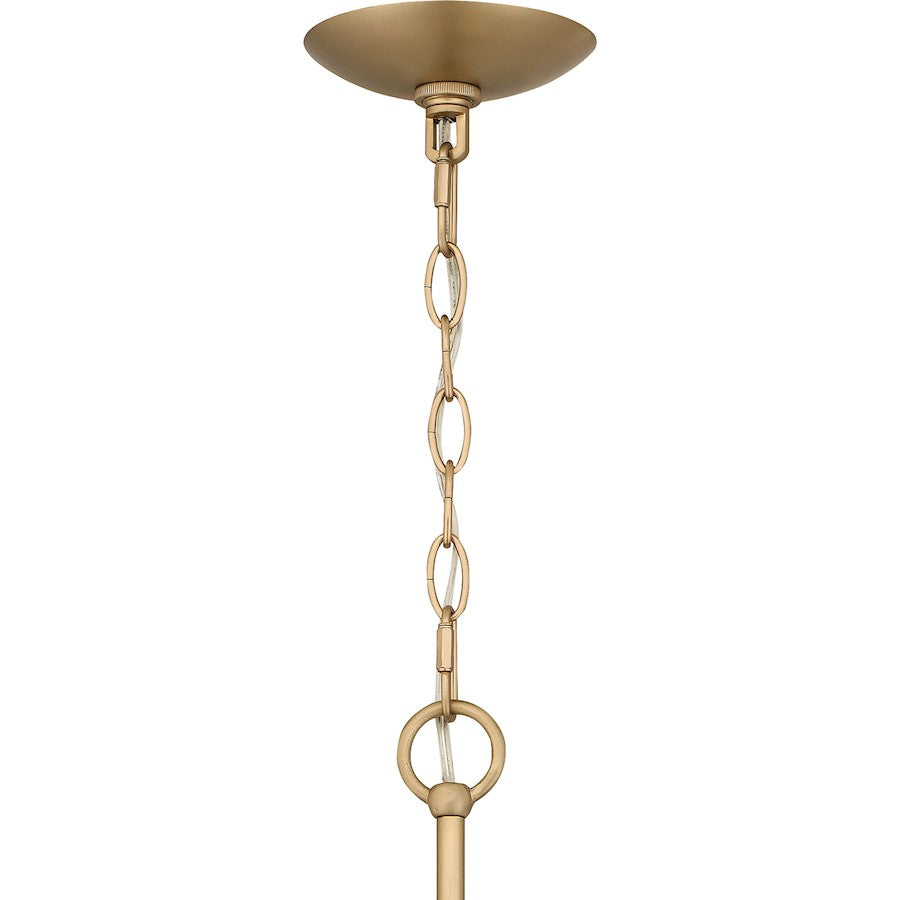 Heiress 8 Light Chandelier, Bronze Gold