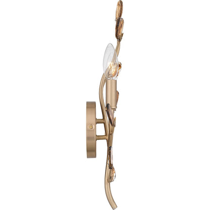 Heiress 2 Light Wall Sconce, Bronze Gold