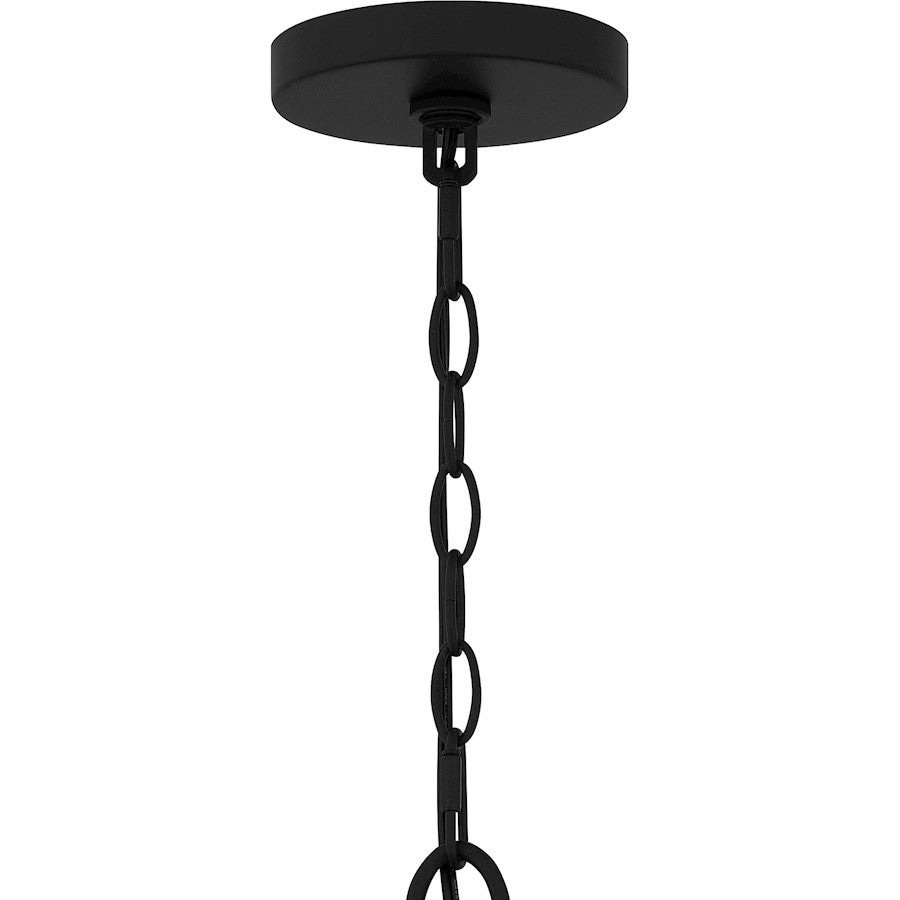 Margaret 9 Light Chandelier, Matte Black