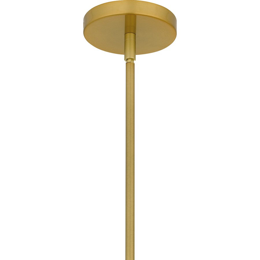 Molly 5 Light Chandelier, Brushed Gold