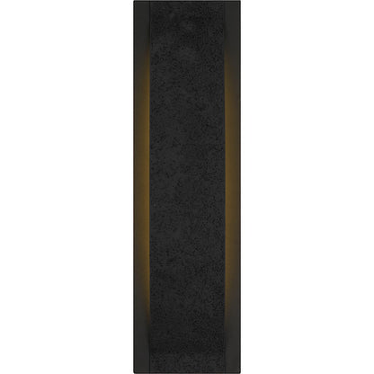 Onyx LED 7" Outdoor Lantern, Earth Black