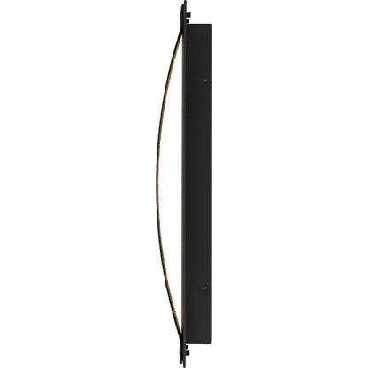 Onyx LED 7" Outdoor Lantern, Earth Black