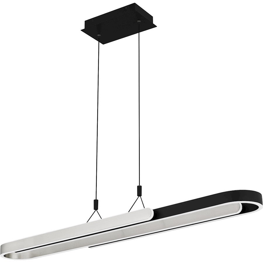 Mira Integrated LED Island Light, Matte Black