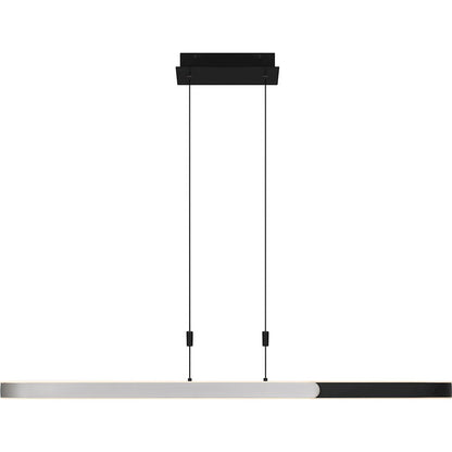 Mira Integrated LED Island Light, Matte Black