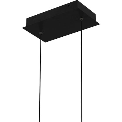 Mira Integrated LED Island Light, Matte Black