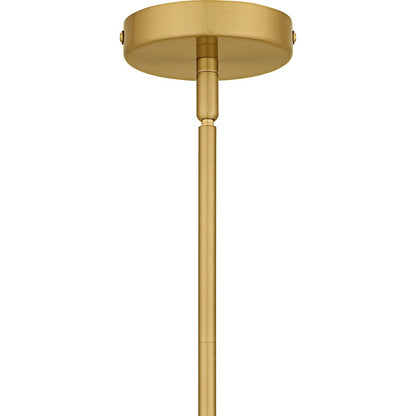 Salvador 9Lt Chandelier, Gold/Clear Textured