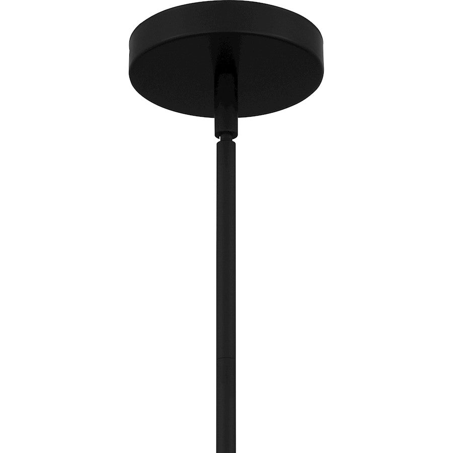 Alani 4 Light Pendant, Matte Black/Metal