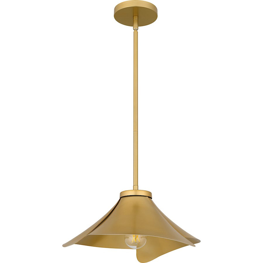 Wisp 1 Light Pendant, Light Gold/Metal