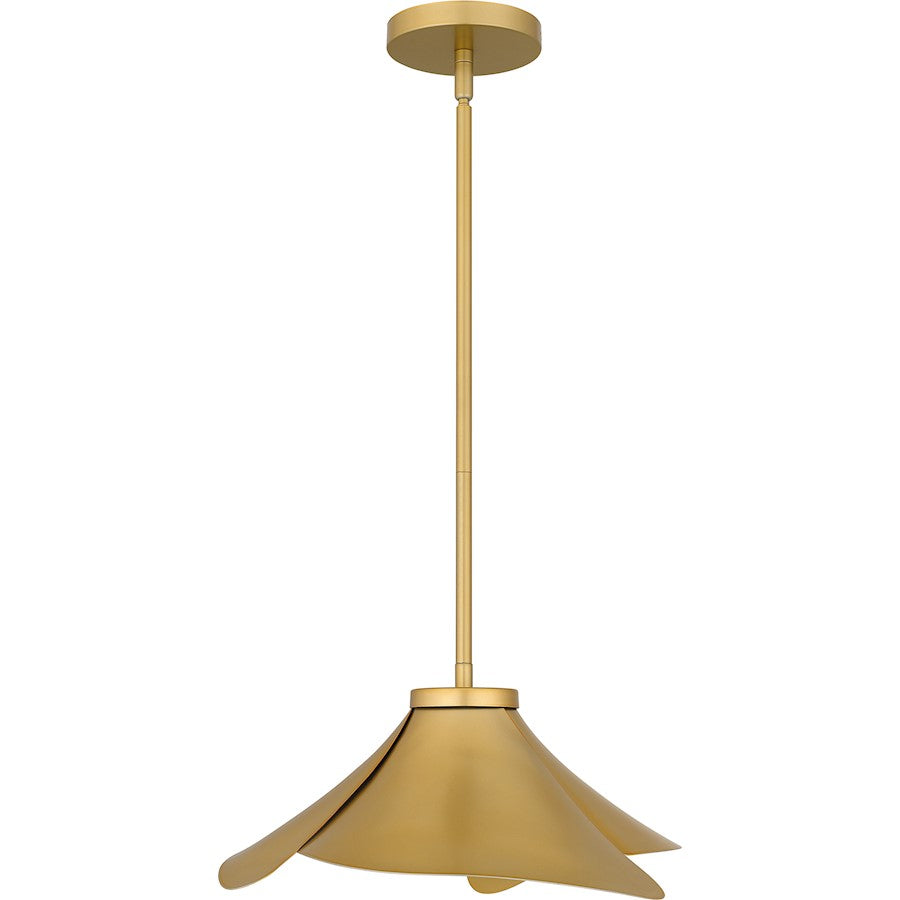 Wisp 1 Light Pendant, Light Gold/Metal