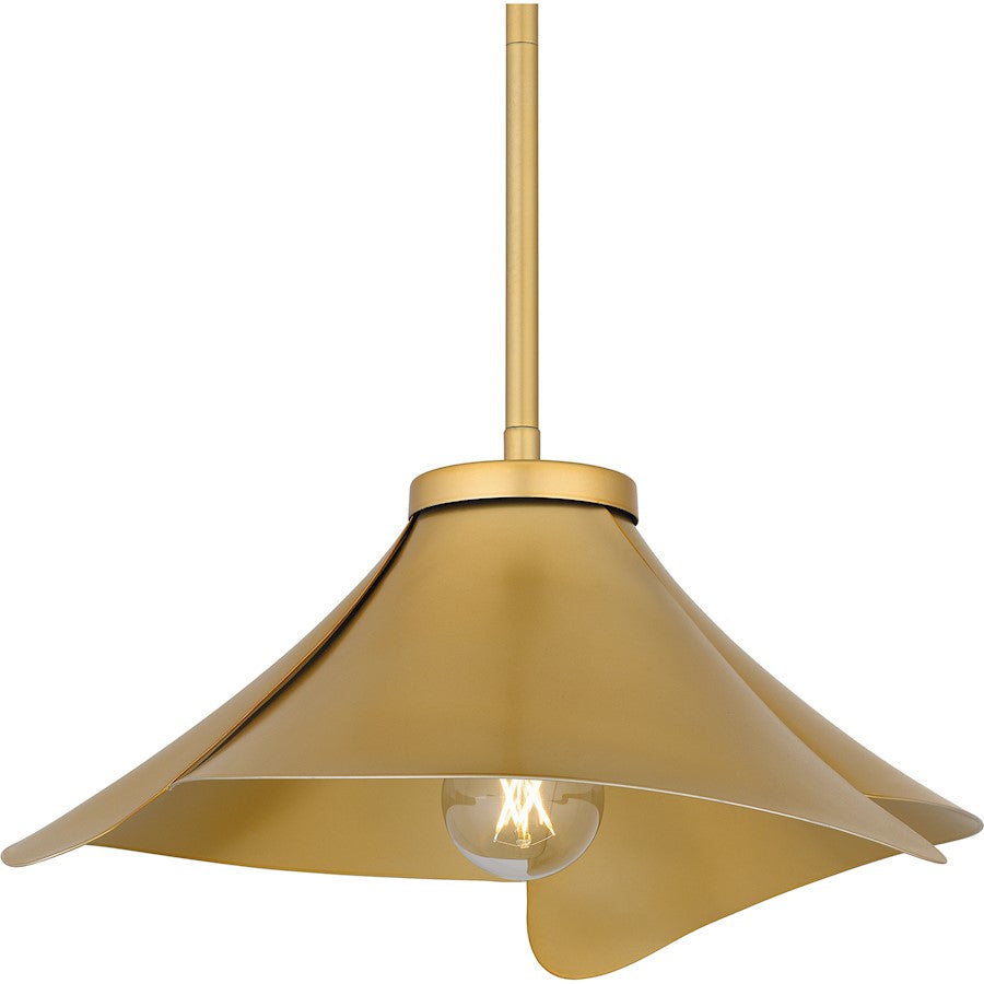 Wisp 1 Light Pendant, Light Gold/Metal