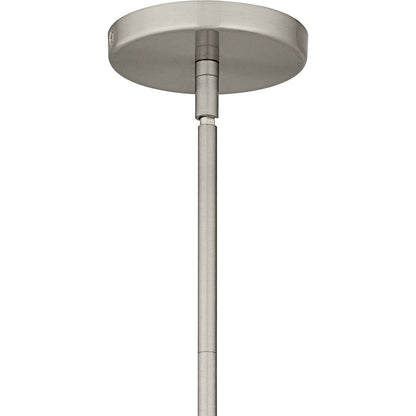 Eslinger 1Lt Mini Pendant, Nickel/Clear/Cloud Inside/Clear
