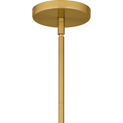 Eslinger 1Lt Mini Pendant, Gold/Clear/Cloud/Clear