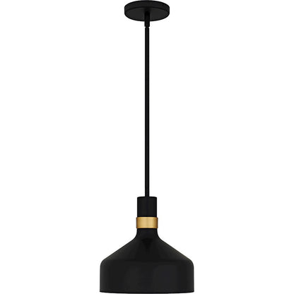 Arbor 1Lt Mini Pendant, Black/Metal(mbk/brg/s85 Inside)