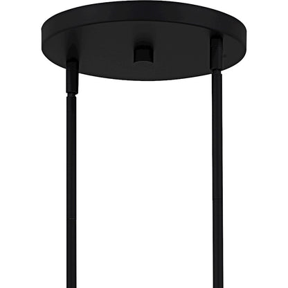 Viscount 18Light Chandelier, Matte Black/Clear Glass
