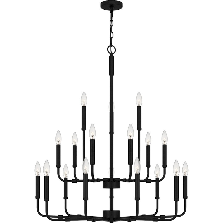 Abner Chandelier, Matte Black