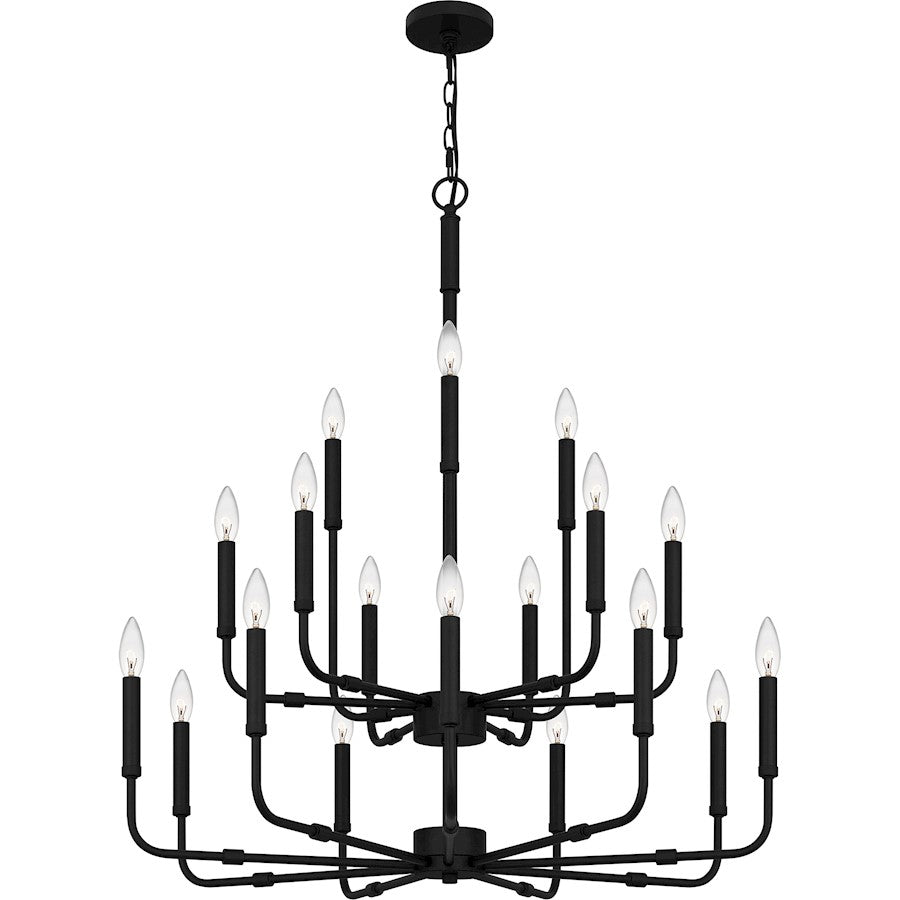 Abner Chandelier, Matte Black