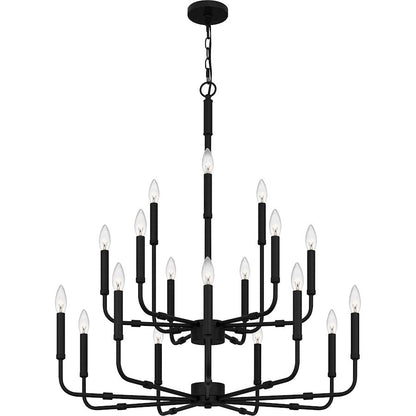 Abner Chandelier, Matte Black