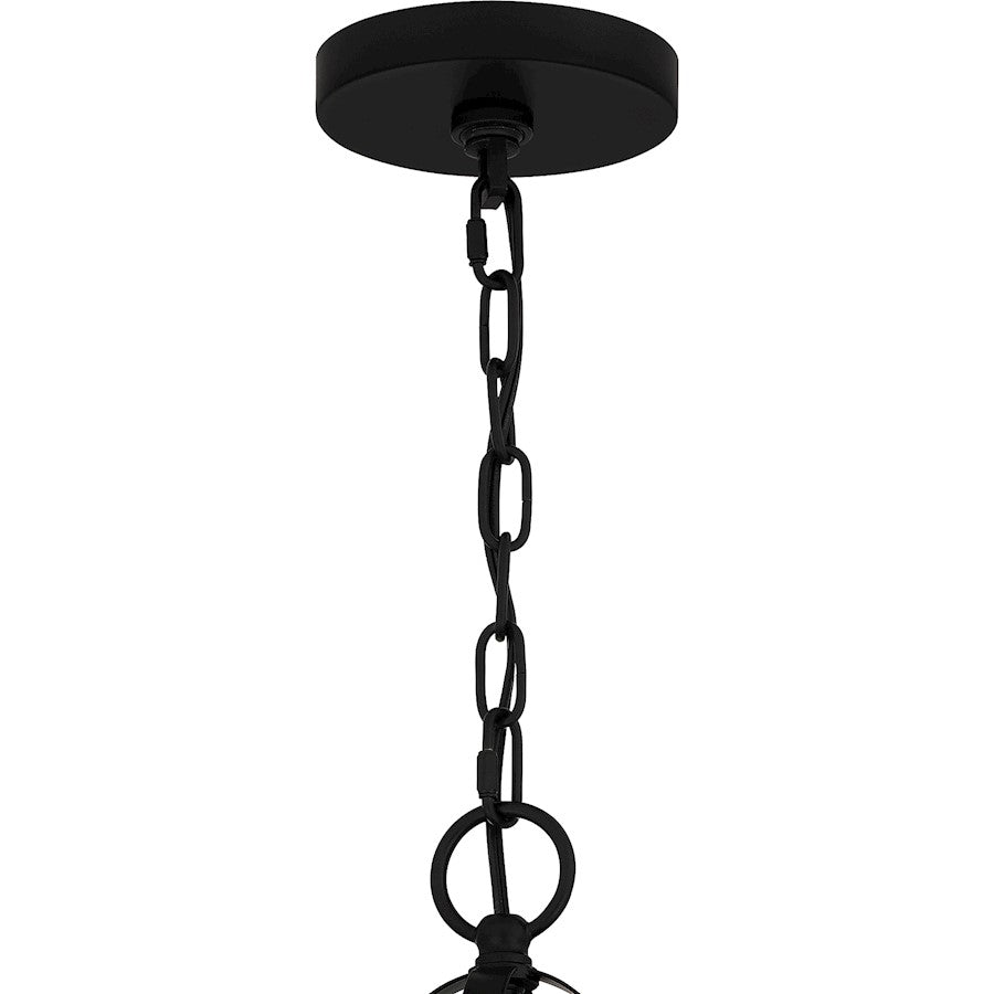 Adelaide Chandelier, Matte Black