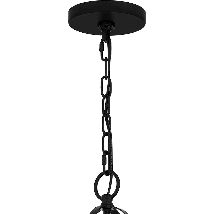 Adelaide Chandelier, Matte Black