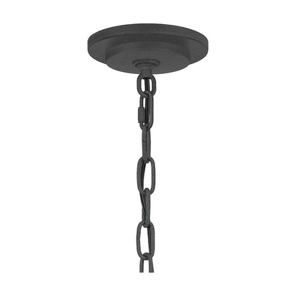 Admiral 1 Light Mini Pendant, Mottled Black/Clear