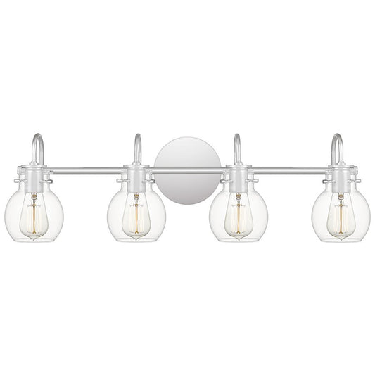 Quoizel Andrews 4 Light Bath, Polished Chrome - ANW8604C