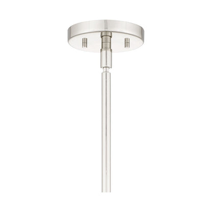 Aster 4 Light Mini Pendant, Clear Ribbed