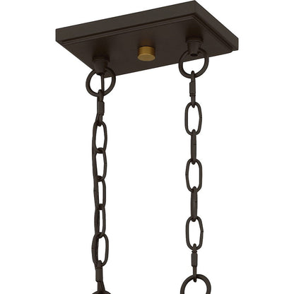 Atwood 6 Light Island Light, Old Bronze/Clear