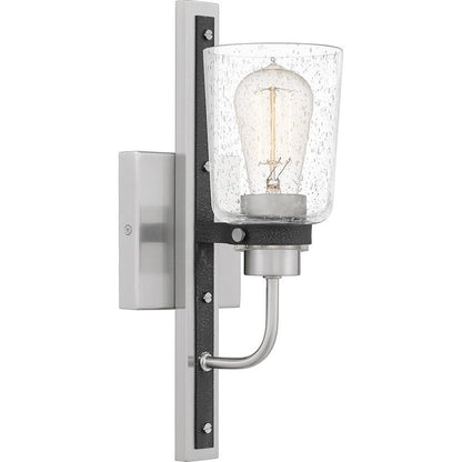 Axel 1 Light Wall Sconce, Brushed Nickel