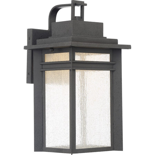 Beacon Outdoor Lantern, Stone Black