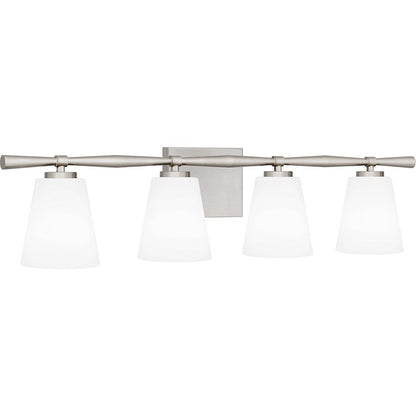 Brindley 4 Light Bath Light, Opal Etched