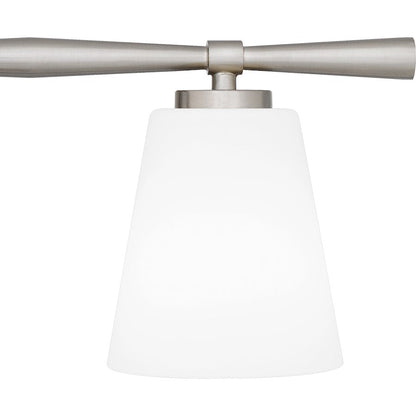Brindley 4 Light Bath Light, Opal Etched