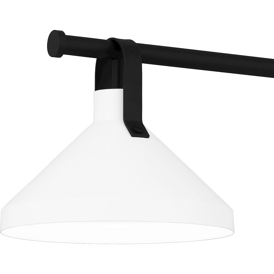 Brink 3 Light Island Light, Matte Black/Metal