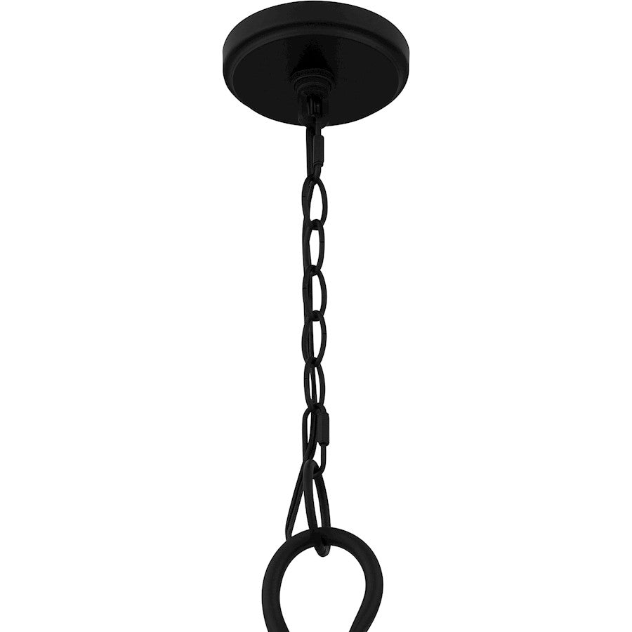 Blanche 15 Light Chandelier, Matte Black