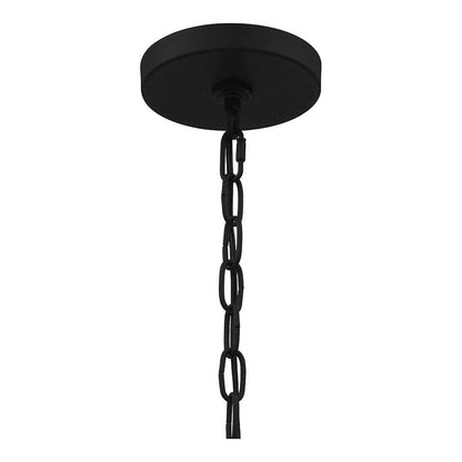 Calais 4 Light Pendant, Earth Black