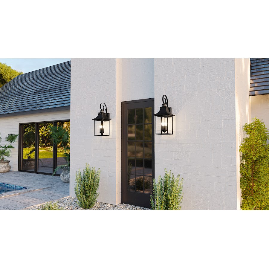 Chancellor 4 Light Outdoor Lantern, Tempered