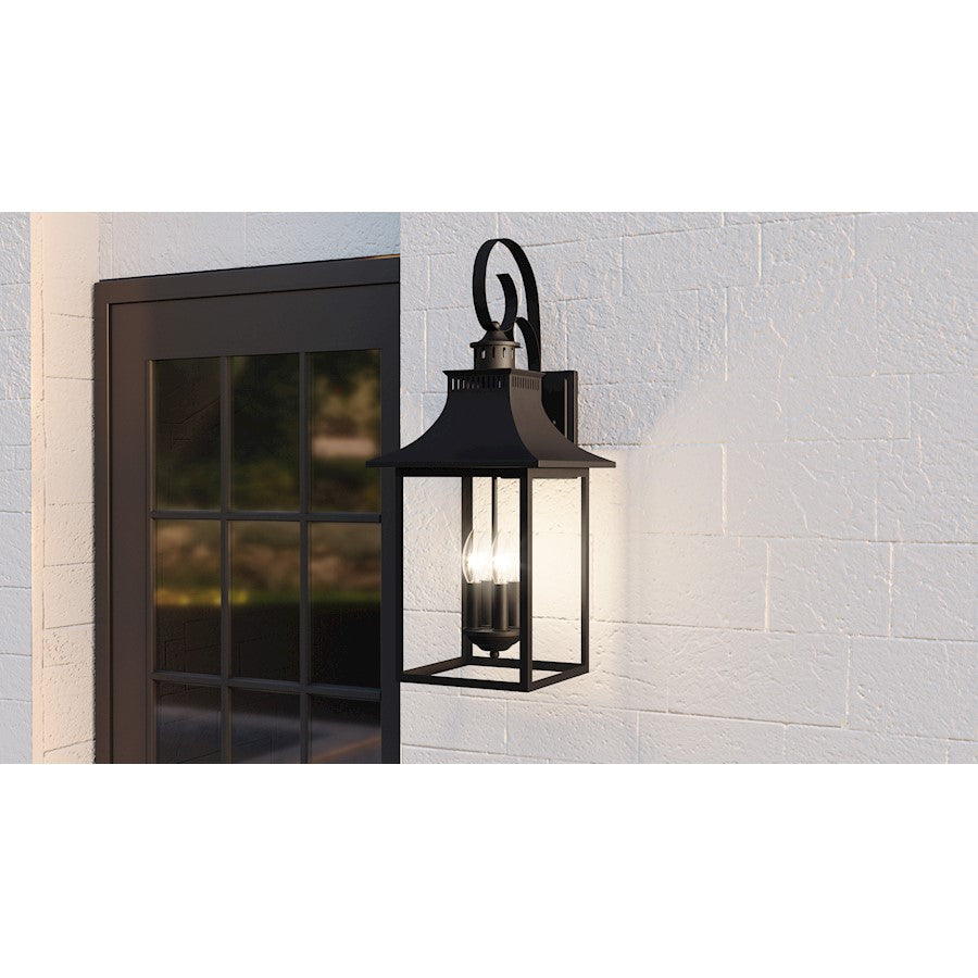 Chancellor 4 Light Outdoor Lantern, Tempered