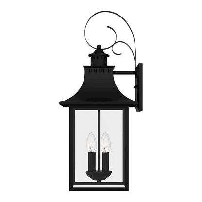 Chancellor 4 Light Outdoor Lantern, Tempered