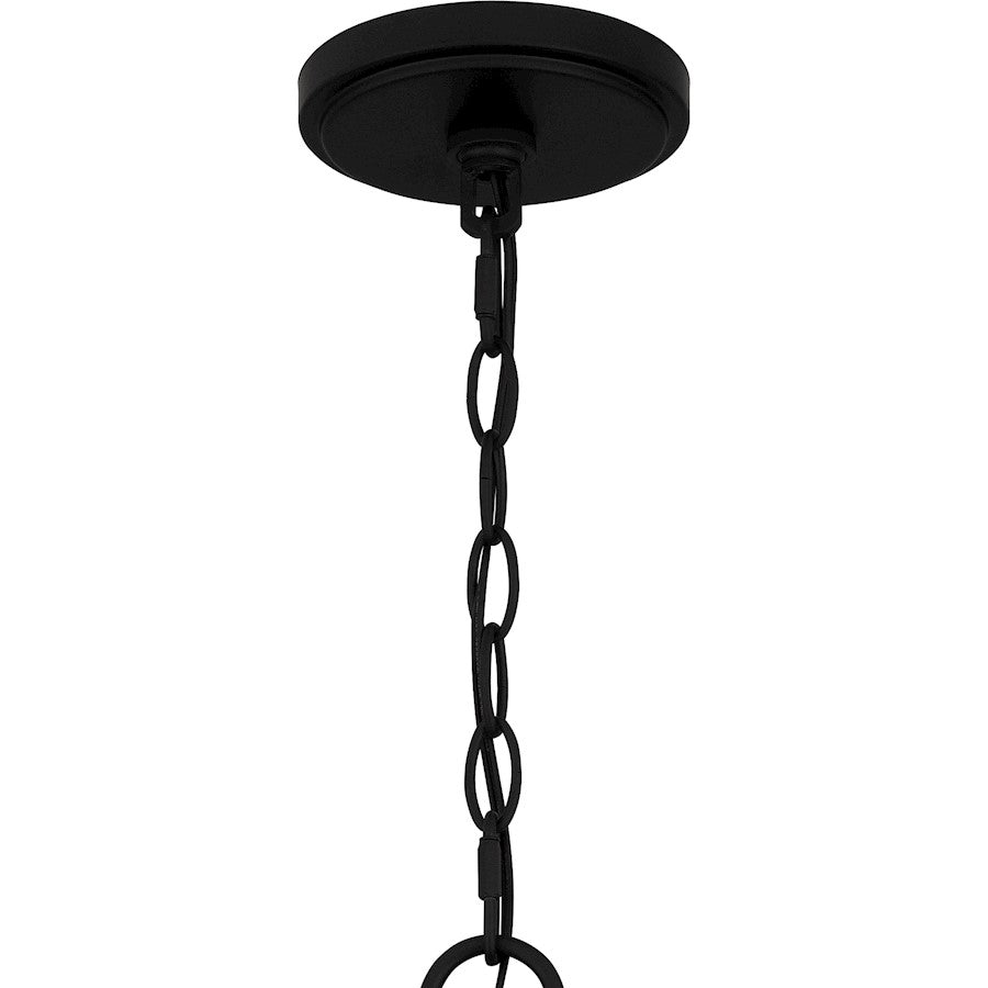 Catania 5 Light Chandelier, Matte Black