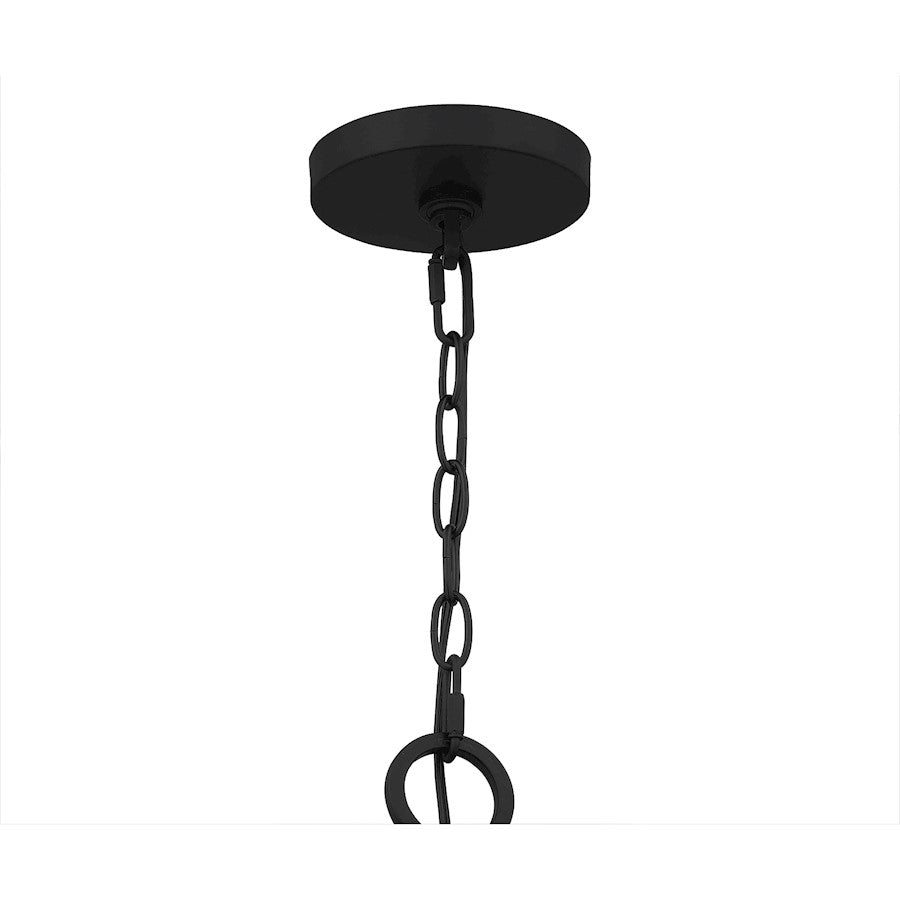 Croix Chandelier, Matte Black