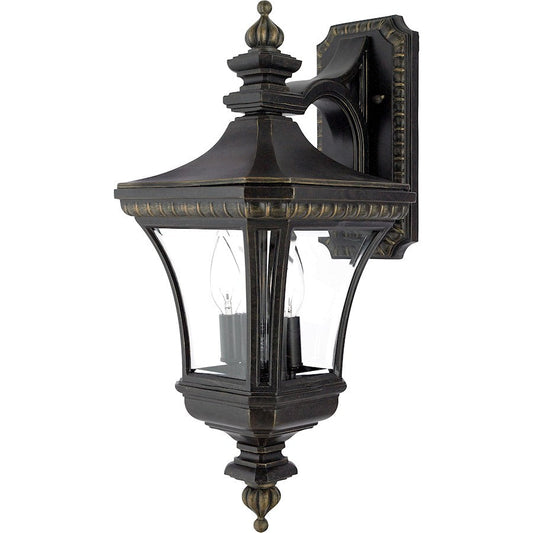 2 Light Devon Outdoor Wall Lantern Imperial Bronze