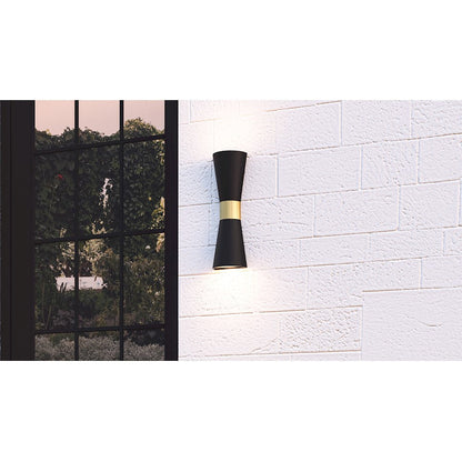 Dexter Outdoor Lantern, Matte Black