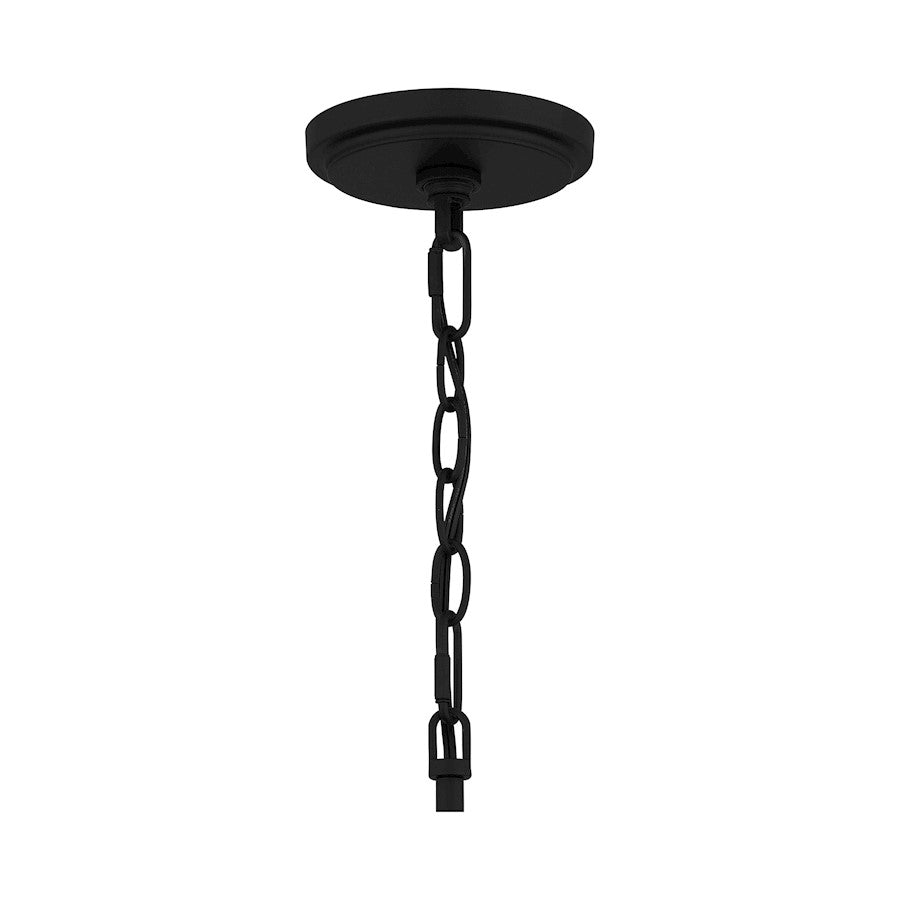 Demura 4 Light Pendant, Matte Black