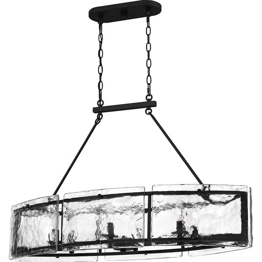 Fortress 6 Light Island Light, Earth Black/Clear Textured