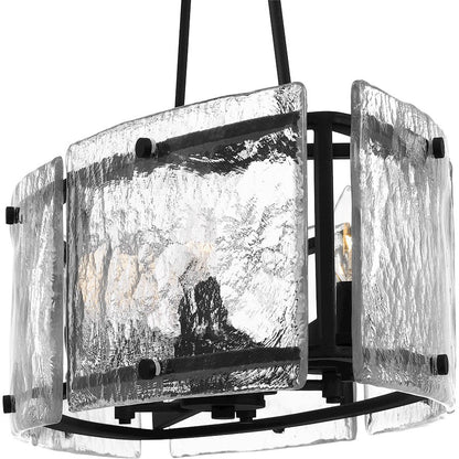 Fortress 6 Light Island Light, Earth Black/Clear Textured