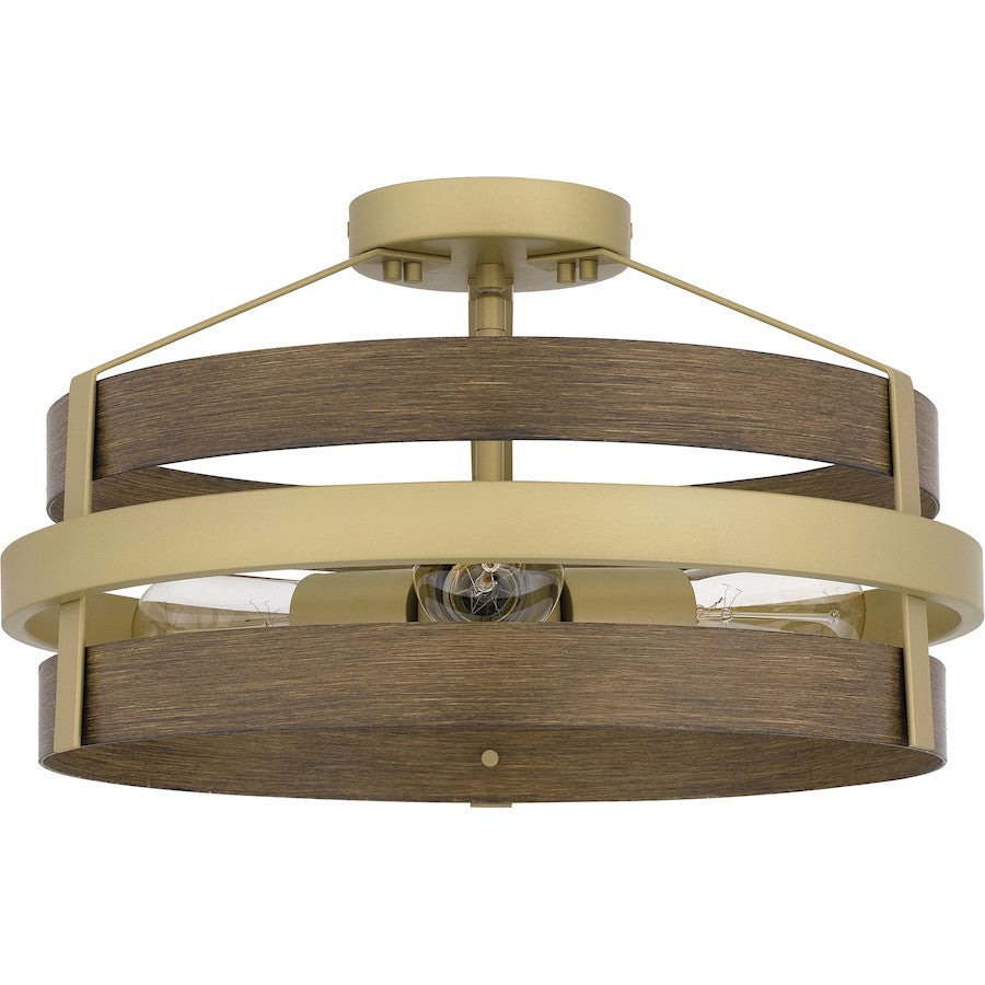 Gadsen 3 Light Semi-Flush Mount