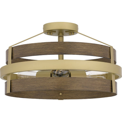 Gadsen 3 Light Semi-Flush Mount